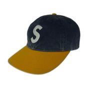 supreme キャップ 2-TONE S LOGO 6-PANEL CAP
