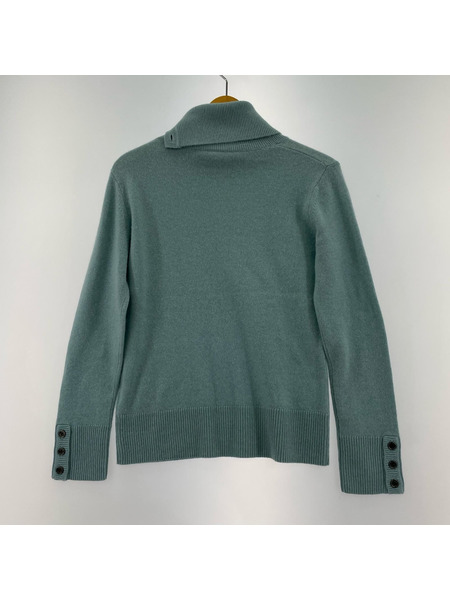 BURBERRY ニット・セーター LONDON/ショルダーボタン/カシミヤ100%/水色