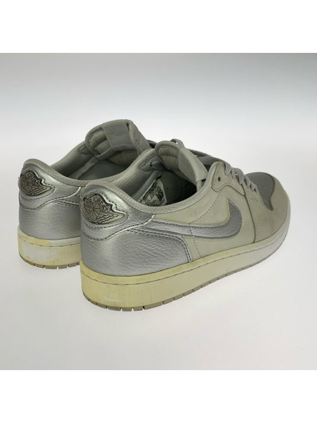 NIKE スニーカー Air Jordan 1 Retro Low OG Silver 27.5cm