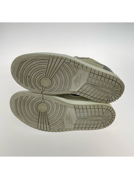 NIKE スニーカー Air Jordan 1 Retro Low OG Silver 27.5cm