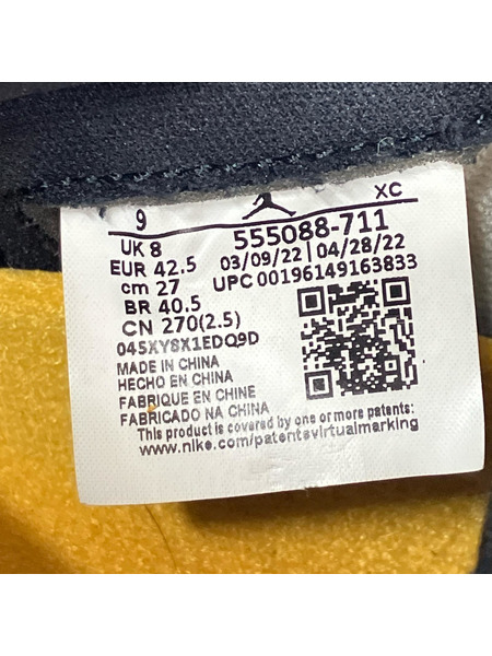 NIKE スニーカー AIR JORDAN 1 RETRO HIGH OG 27cm