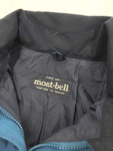 90s mont-bell ゴアテックス ジャケット（M)青系[値下]