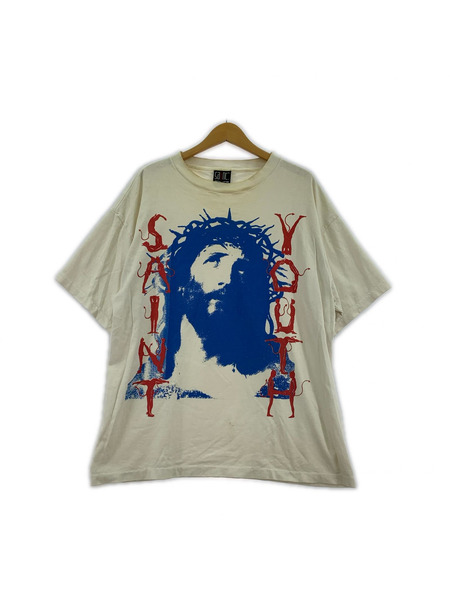SAINT MICHAEL 半袖Tシャツ・カットソー 23SS ST YOUTH Tee XL 白