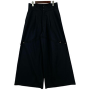 BLANK WIDE BONDAGE PANTS 2 ブラック Bh20011132-3004