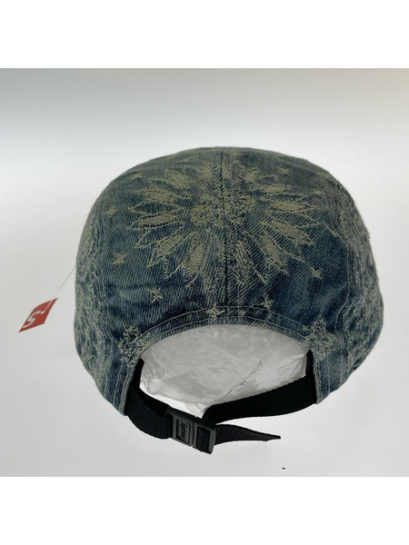 Supreme キャップ BANDANA JACQUARD DENIM CAP