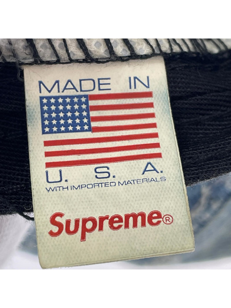 Supreme キャップ BANDANA JACQUARD DENIM CAP