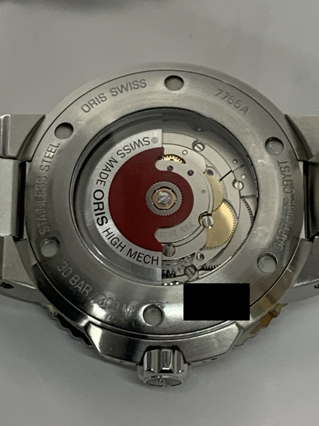 ORIS アクイス・デイト 7766A OH・仕上げ済 オリス AQUIS 腕時計 自動巻き