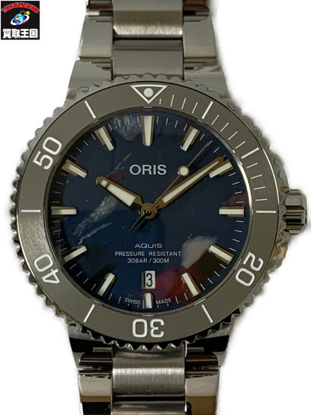 ORIS アクイス・デイト 7766A OH・仕上げ済 オリス AQUIS 腕時計 自動巻き