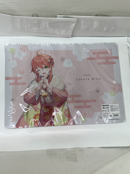 ホロライブ ほろ～かる京都篇 さくらみこ ラバーマット 未開封 hololive ほろーかる京都篇 VTuber バーチャルYouTuber