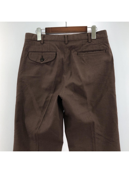 COMME des GARCONS パンツ スラックス M ブラウン[値下]