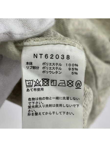 THE NORTH FACE パーカー(ジップアップ) SQUARE LOGO FULZIP 白 S