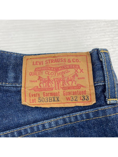 Levi's デニム・ジーンズ 日本製 503BXX デニムパンツ W32