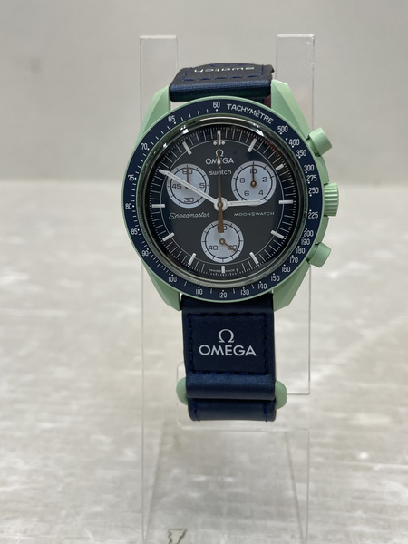 オメガ/ミッションオンアース/S033G100/電池交換済 メンズQZ
