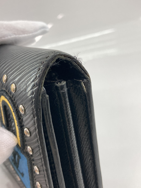 LOUIS VUITTON 長財布 LV/エピ ポルトフォイユ・ツイスト・パッチ