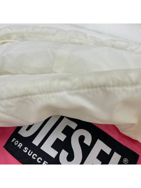DIESEL ダウンジャケット ダウンジャケット 白 (L)