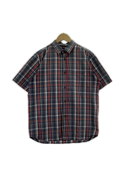 STUSSY 半袖シャツ チェックシャツ (M)