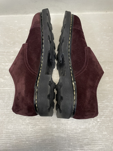 Paraboot WILLIAM MARCHE スウェード ダブルモンクストラップシューズ 6 ボルドー
