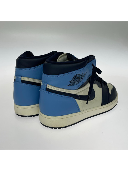 NIKE スニーカー AIR JORDAN1 RETRO HIGH OG/blue/28.5cm