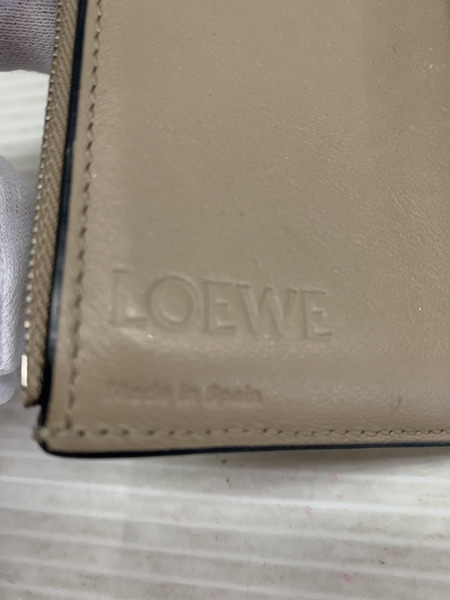 コンパクトウォレット LOEWE アナグラム バーティカルウォレット