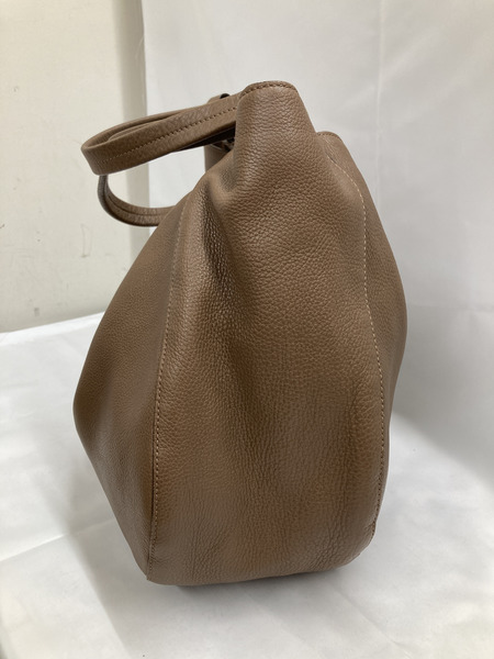 GUCCI レザートートバッグ インターロッキングG