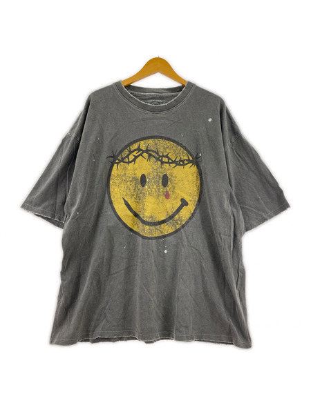 someit 半袖Tシャツ・カットソー Smile S/Sカットソー ブラック (XL)