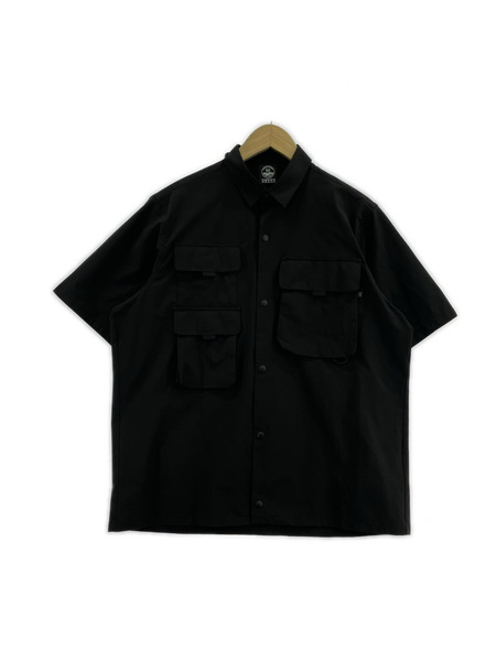 DAIWA PIER39 半袖シャツ FISHING SHIRT 黒 (M)
