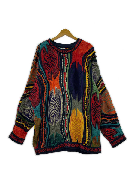OLD・VINTAGE ニット・セーター 90s COOGI オーストラリア製 3Dニット