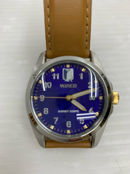 エレン・イェーガー シグネチャーモデル コラボレーションウオッチ(腕時計) 「WIRED×進撃の巨人」