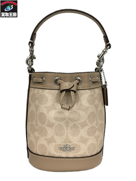 COACH　その他バッグ ミニバケット/シグネチャー/CW299