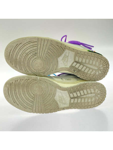 NIKE スニーカー OFF-WHITE × NIKE DUNK LOW 1 OF 50 "47"