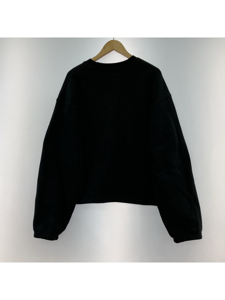 . スウェット・トレーナー カラーエンブレムクルーネックスウェ[値下]