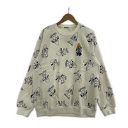 スウェット・トレーナー パラッパラッパー トレーナー ホワイト LL