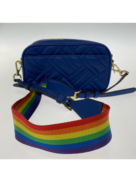 MICHAEL KORS ショルダーバッグ レザーショルダーバッグ ブルー