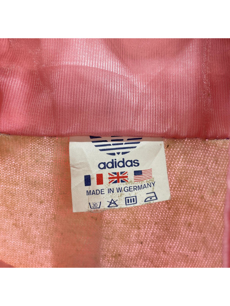 adidas ジャケット 80s 西ドイツ製 ナイロンジャケット ピンク