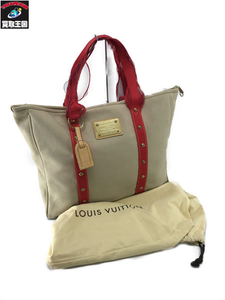 LV トートバッグ アンティグア・ベージュ カバGM