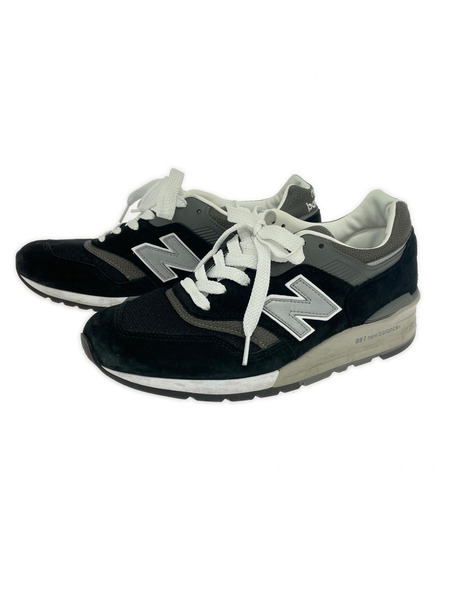 NEW BALANCE スニーカー ローカット USA製 U997BK (27.0) ブラック