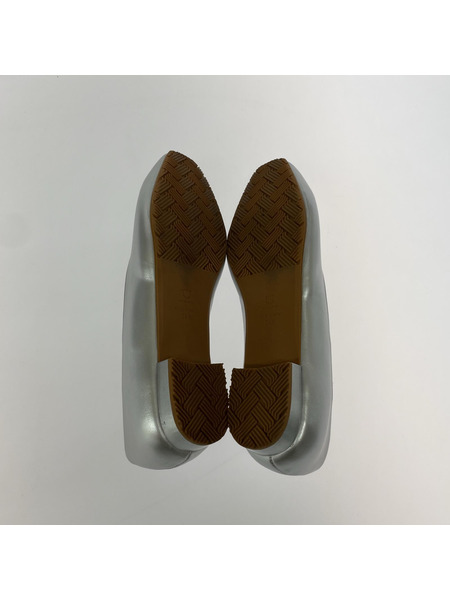 卑弥呼 シューズ フラットシューズ パンプス シルバー