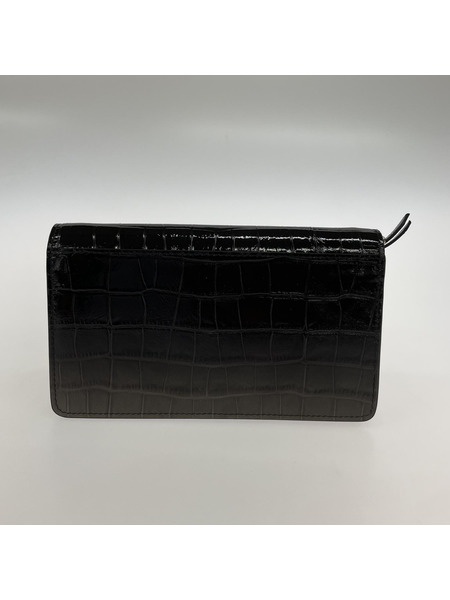 MAISON MARGIELA クロコ型押シショルダーバッグ[値下]