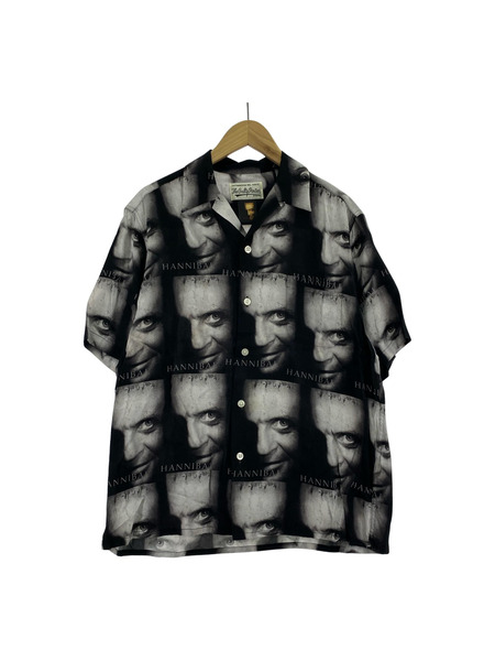 WACKO MARIA 半袖シャツ 22SS HANNIBAL オープンカラーシャツ (M)