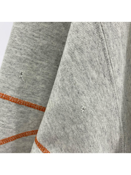 パーカー AACA 90s カレッジロゴ パーカー グレー (XL)