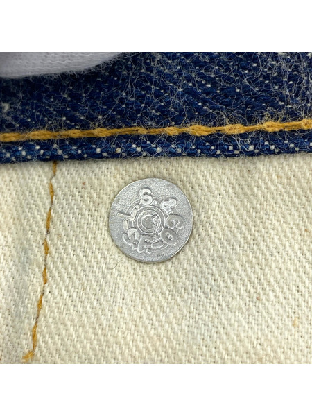 Levi's 裏ボタン555 バレンシア 501 BIGE 110周年 (W33L36)