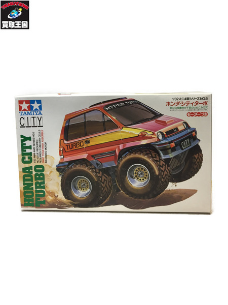 TAMIYA タミヤ ミニ四駆シリーズNO.6 ホンダ・シティターボ 未