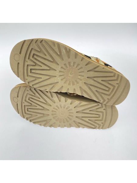 UGG Classic Ultra Mini Cow Print CHESTNUT 24.0 1123630