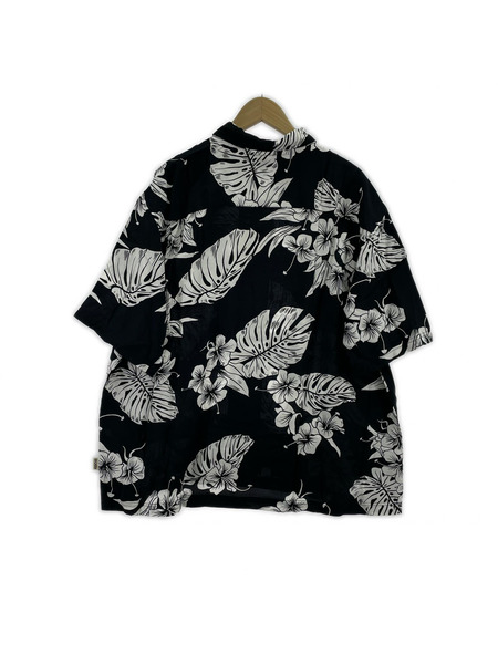 STUSSY 25SS Hawaiian SS Shirt アロハシャツ XL 黒[値下]