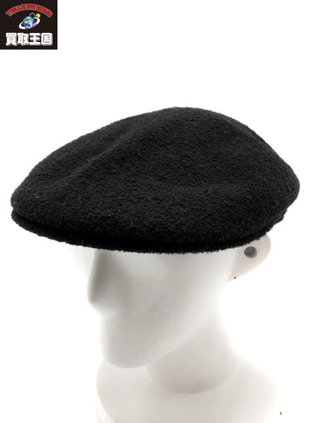 supreme kangol ベレー帽　bermuda 504 hat 黒　L