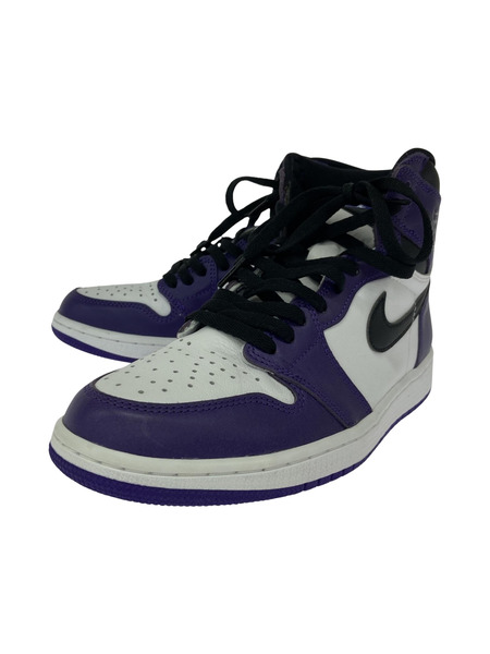 NIKE Air Jordan 1 Retro High OG Court Purple (26.5)[値下]