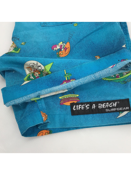 LIFE'S A BEACH/宇宙家族ジェットソン/ショートパンツ