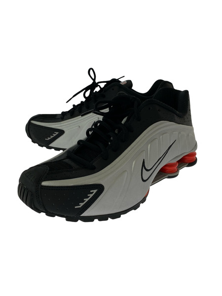NIKE スニーカー Shox R4 METALLIC SlLVER