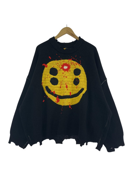 SAINT MICHAEL ニット・セーター CREW NECK KNIT L