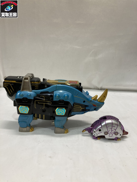 メーカー 戦隊ヒーロー ガオレンジャー ガオライノス＆ガオマジロ